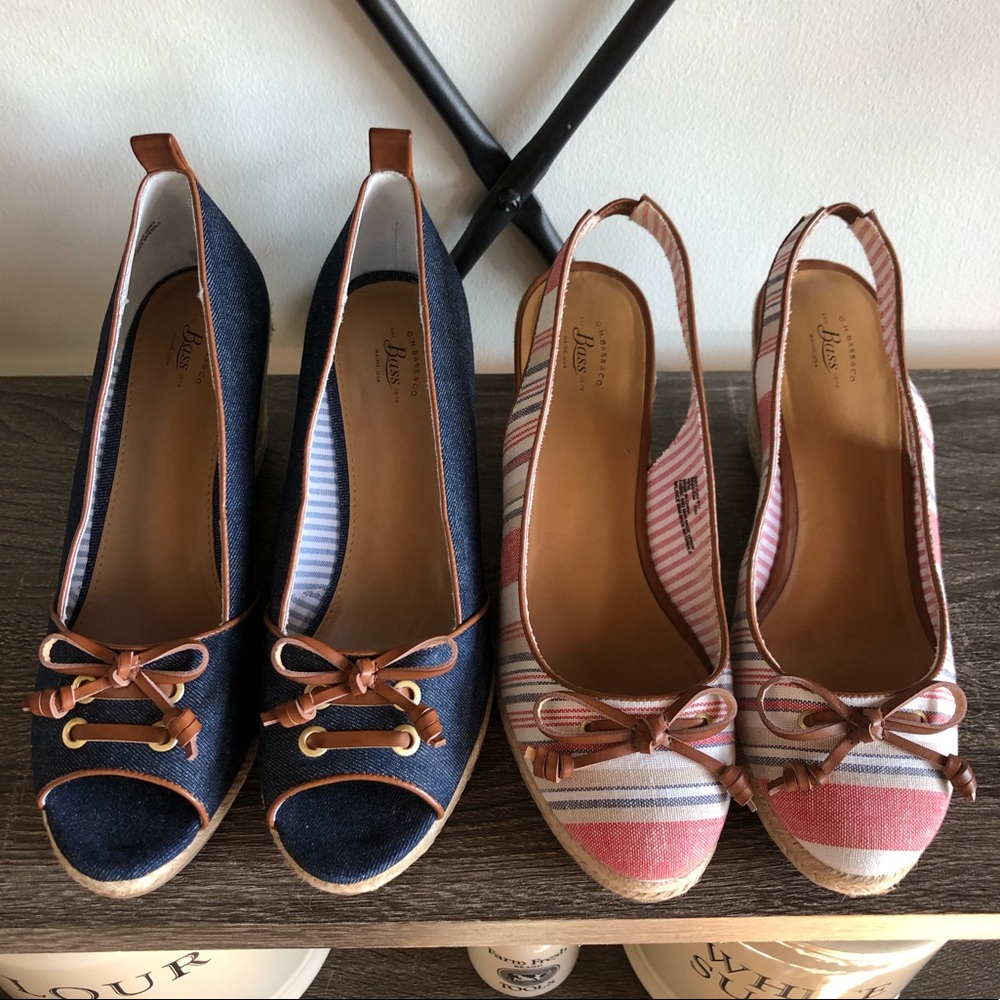 Adorable Wedges - Bundle Of 2 Pair! - image 1